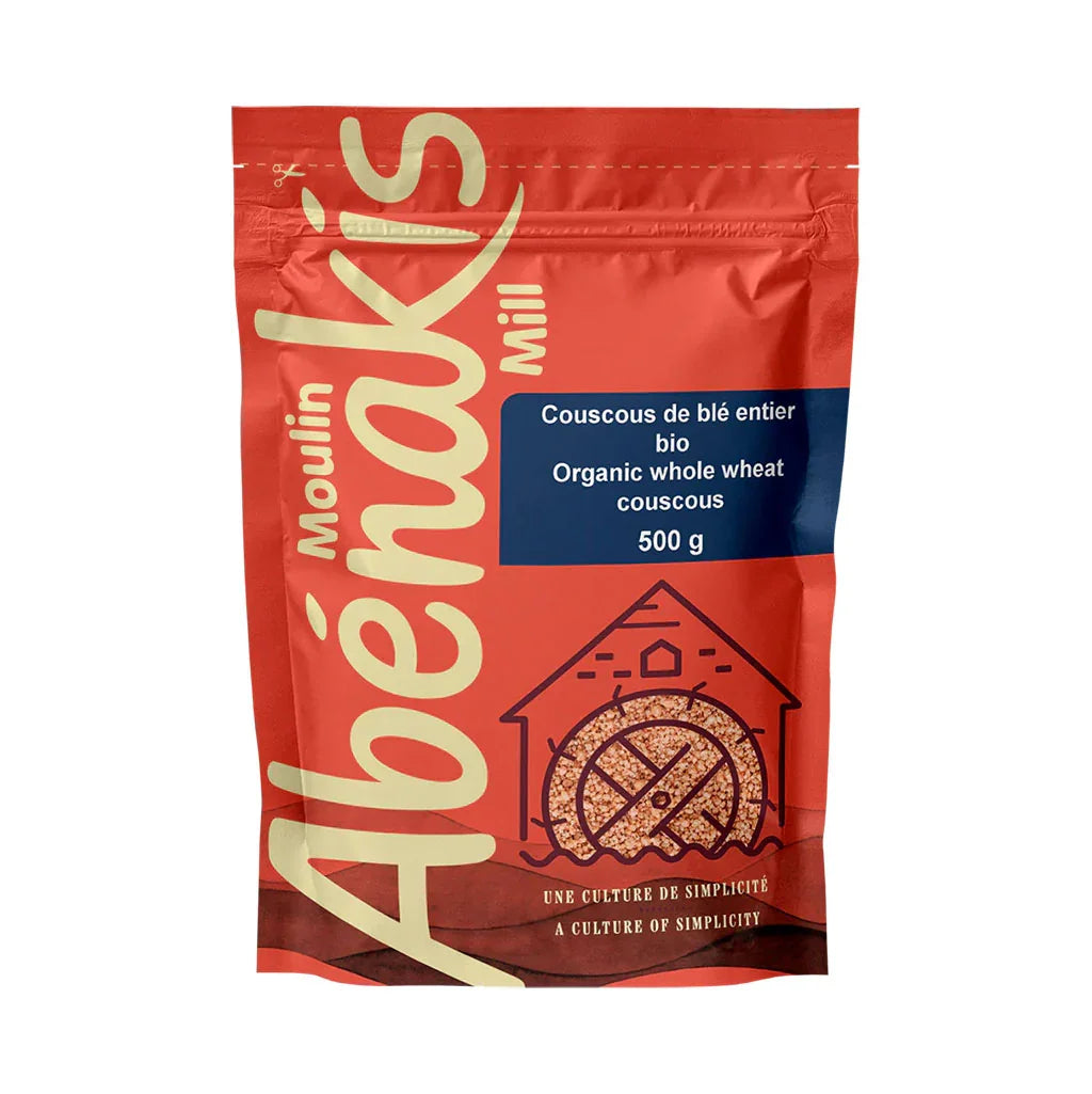 couscous de blé entier biologique Moulin Abénakis - La Boite à Grains