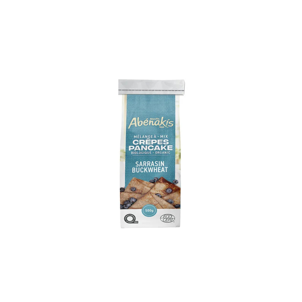 organic buckwheat pancake mix Moulin Abénakis - La Boite à Grains