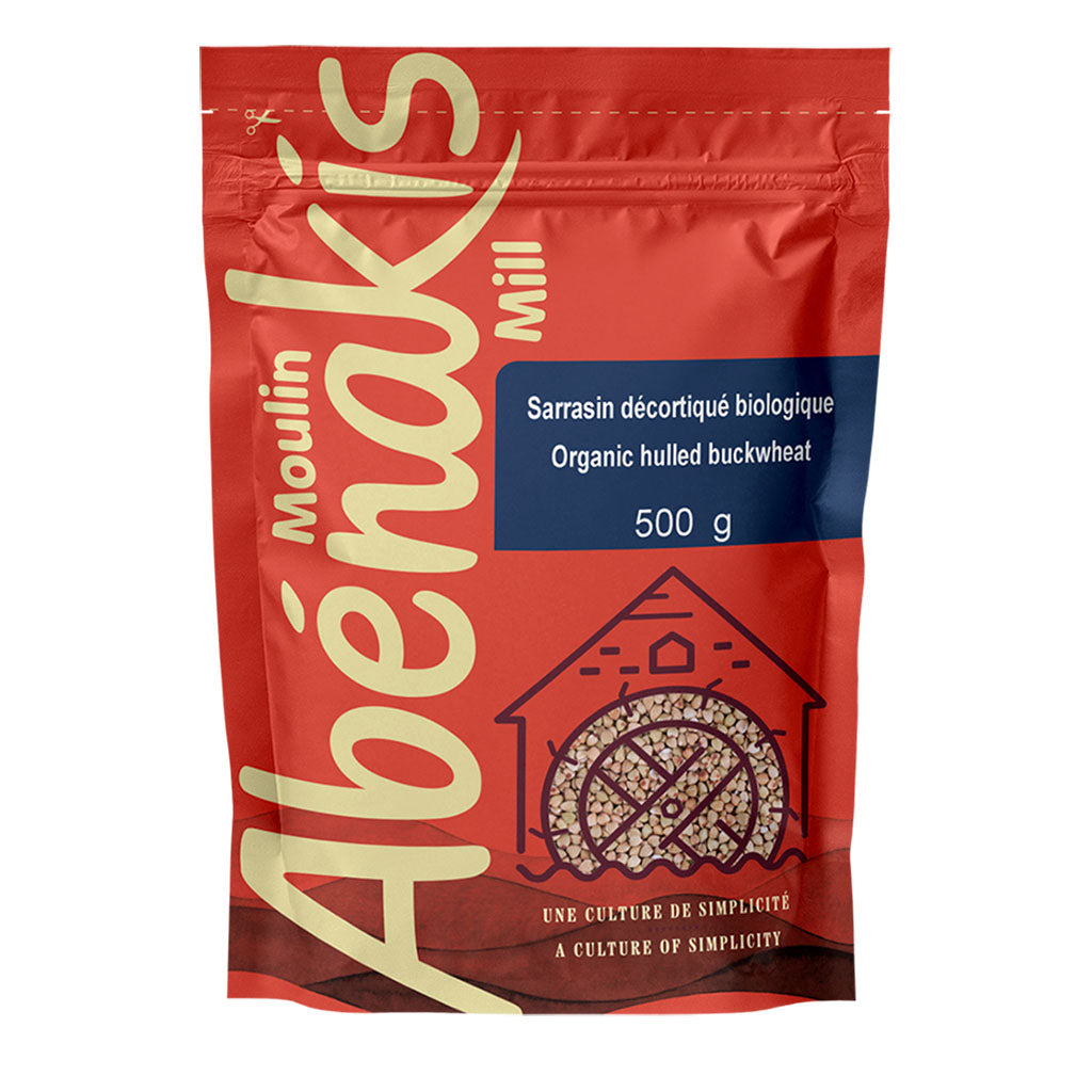 moulin abénakis sarrasin décortiqué biologique 500 g