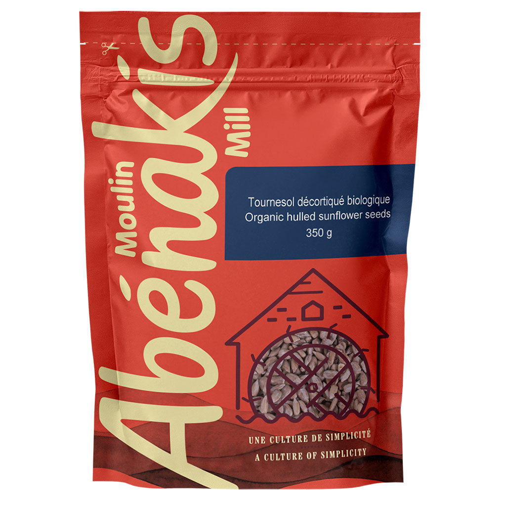 moulin abénakis tournesol décortiqué biologique 350 g