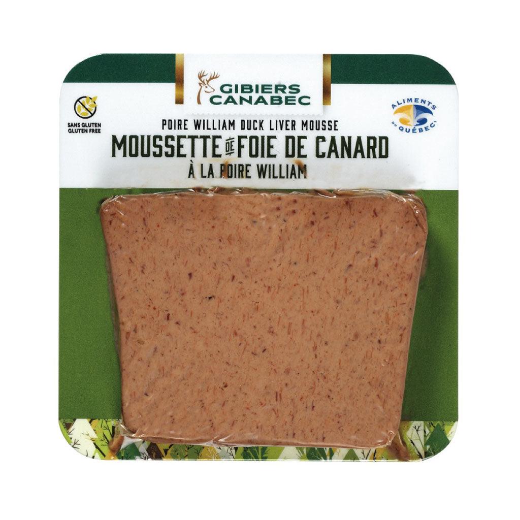 Moussette de Foie de Canard à la Poire William Canabec - La Boite à Grains