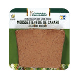Moussette de Foie de Canard à la Poire William Canabec - La Boite à Grains