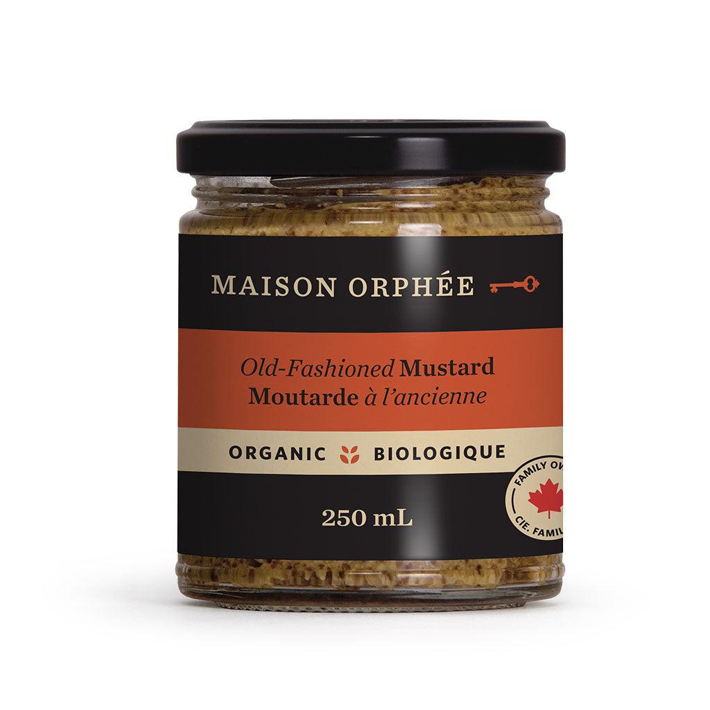 Moutarde à l'Ancienne Biologique Maison Orphée - La Boite à Grains