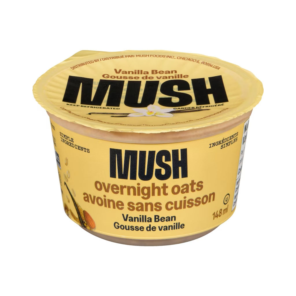 avoine sans cuisson gousse de vanille Mush - La Boite à Grains