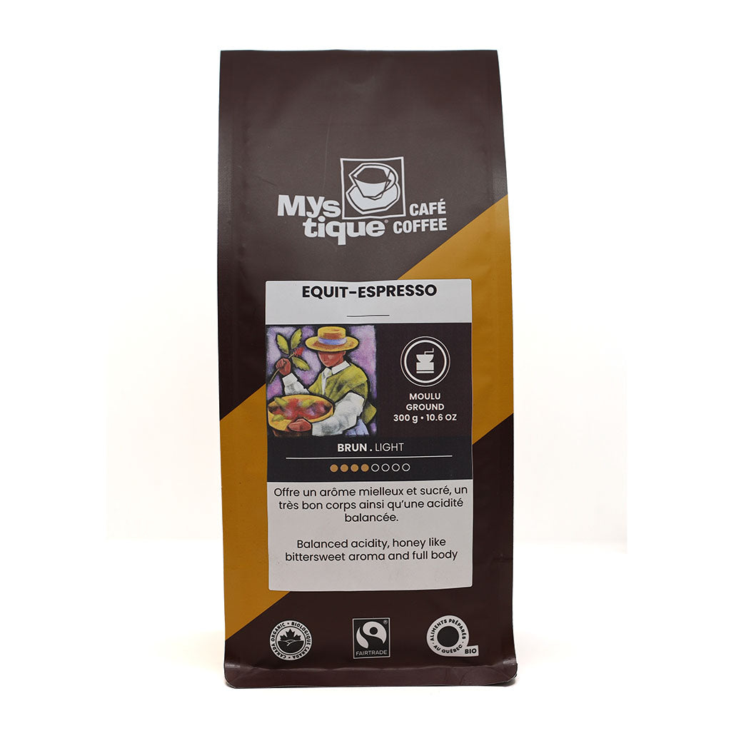 mystique café equit espresso moulu 300 g