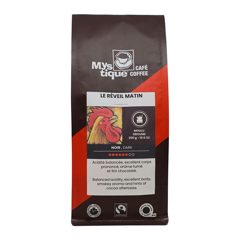mystique café le réveil matin moulu 300 g
