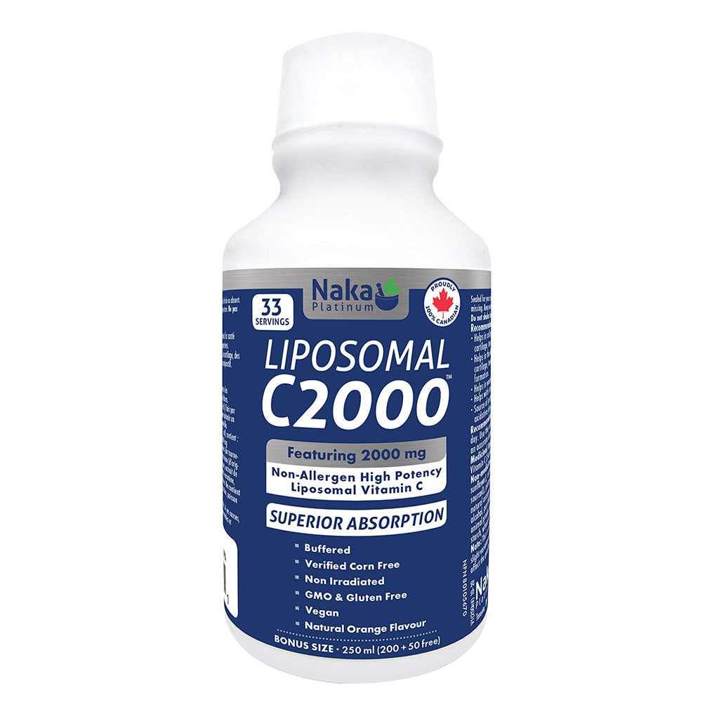 vitamine c liposomale c2000 Naka Platinum - La Boite à Grains