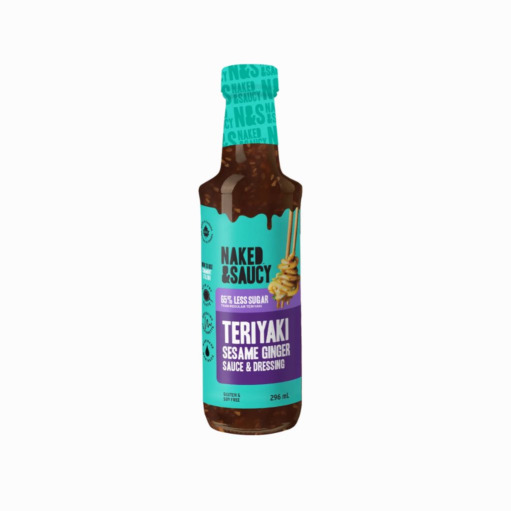 Naked & Saucy Sesame and Ginger Teriyaki Sauce - La Boite à Grains