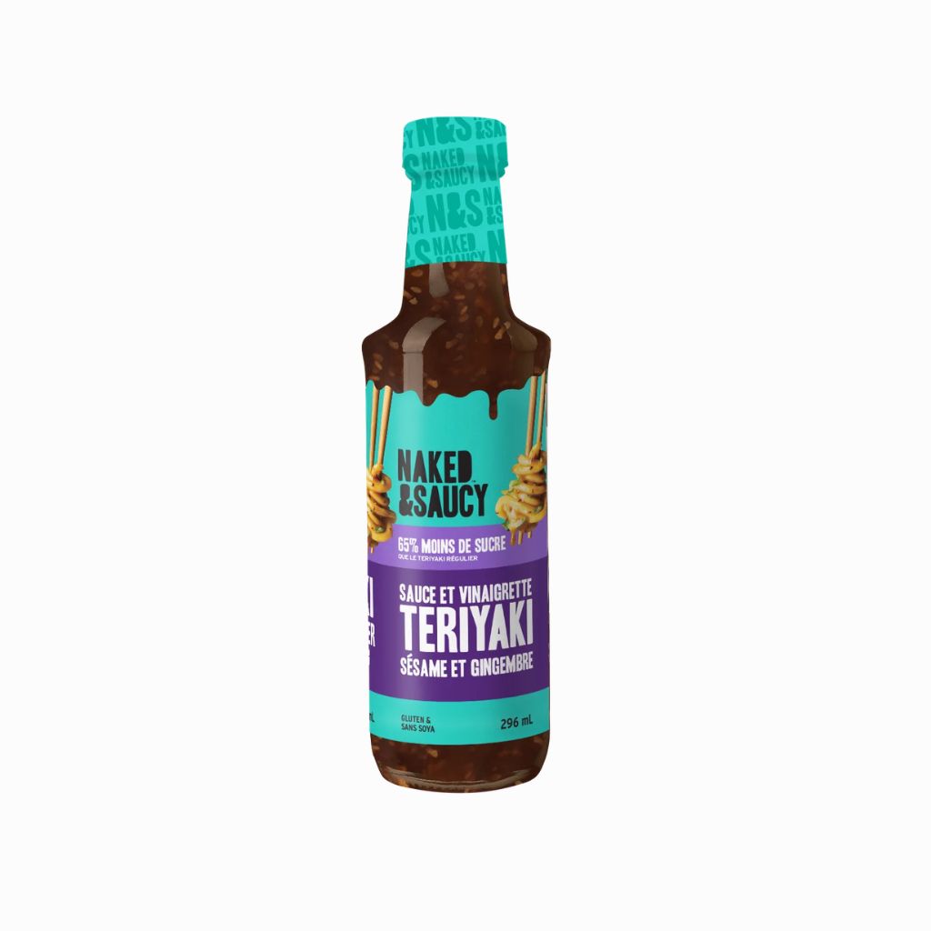 Naked & Saucy Sesame and Ginger Teriyaki Sauce - La Boite à Grains