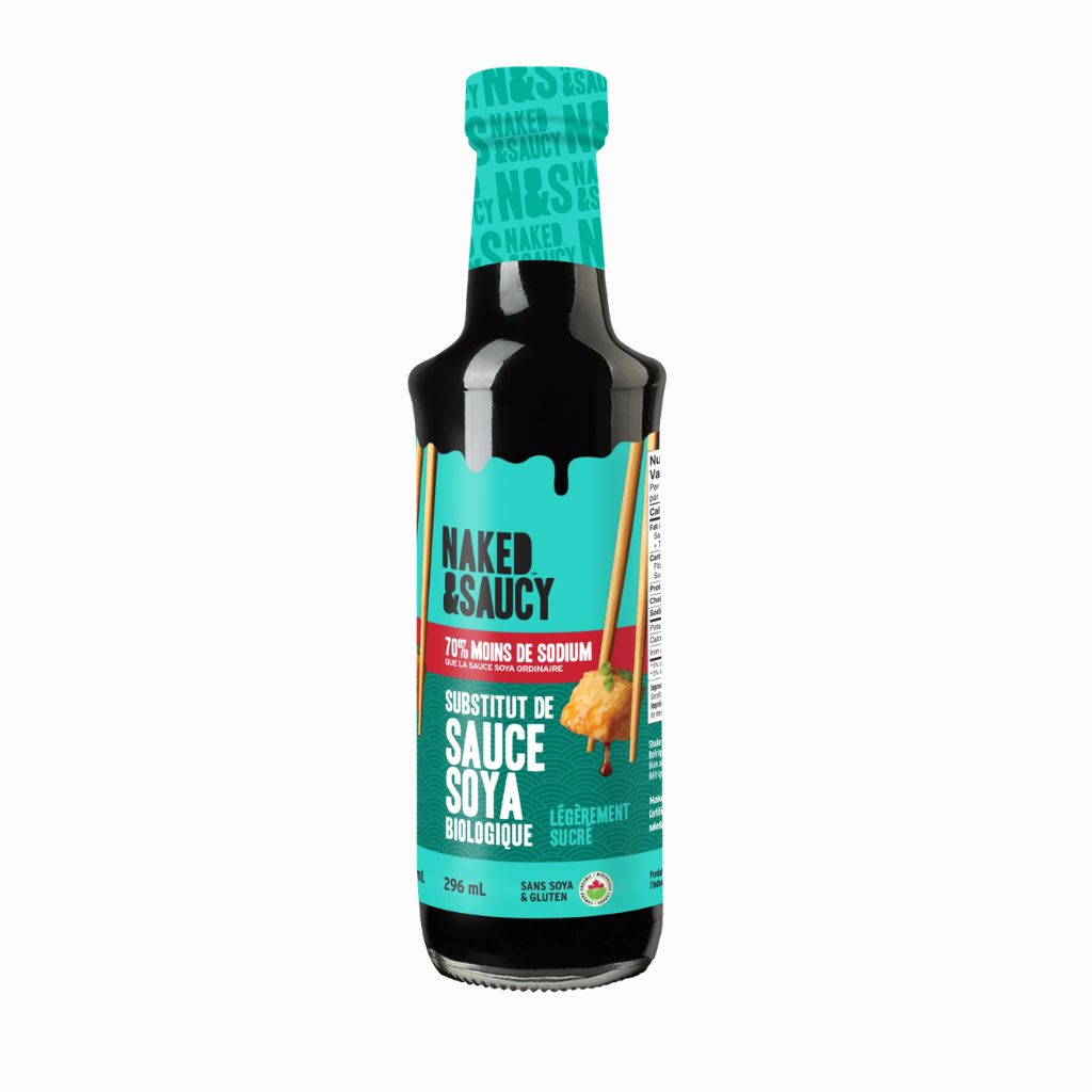 substitut sauce soya original biologique Naked & Saucy - La Boite à Grains