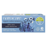 natracare tampons en coton bio normal 20 unités - La Boite à Grains
