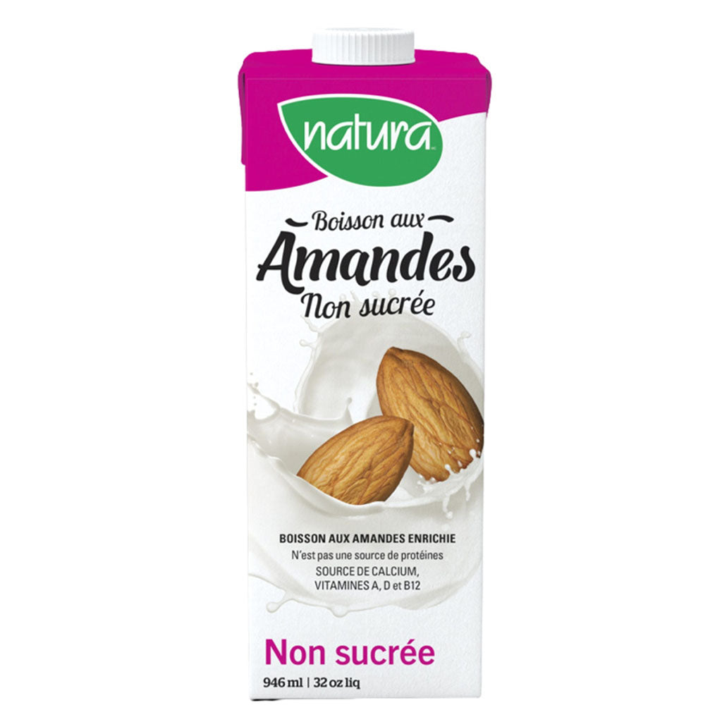 Natur-a boisson aux amandes original non sucrée 946 ml - La Boite à Grains