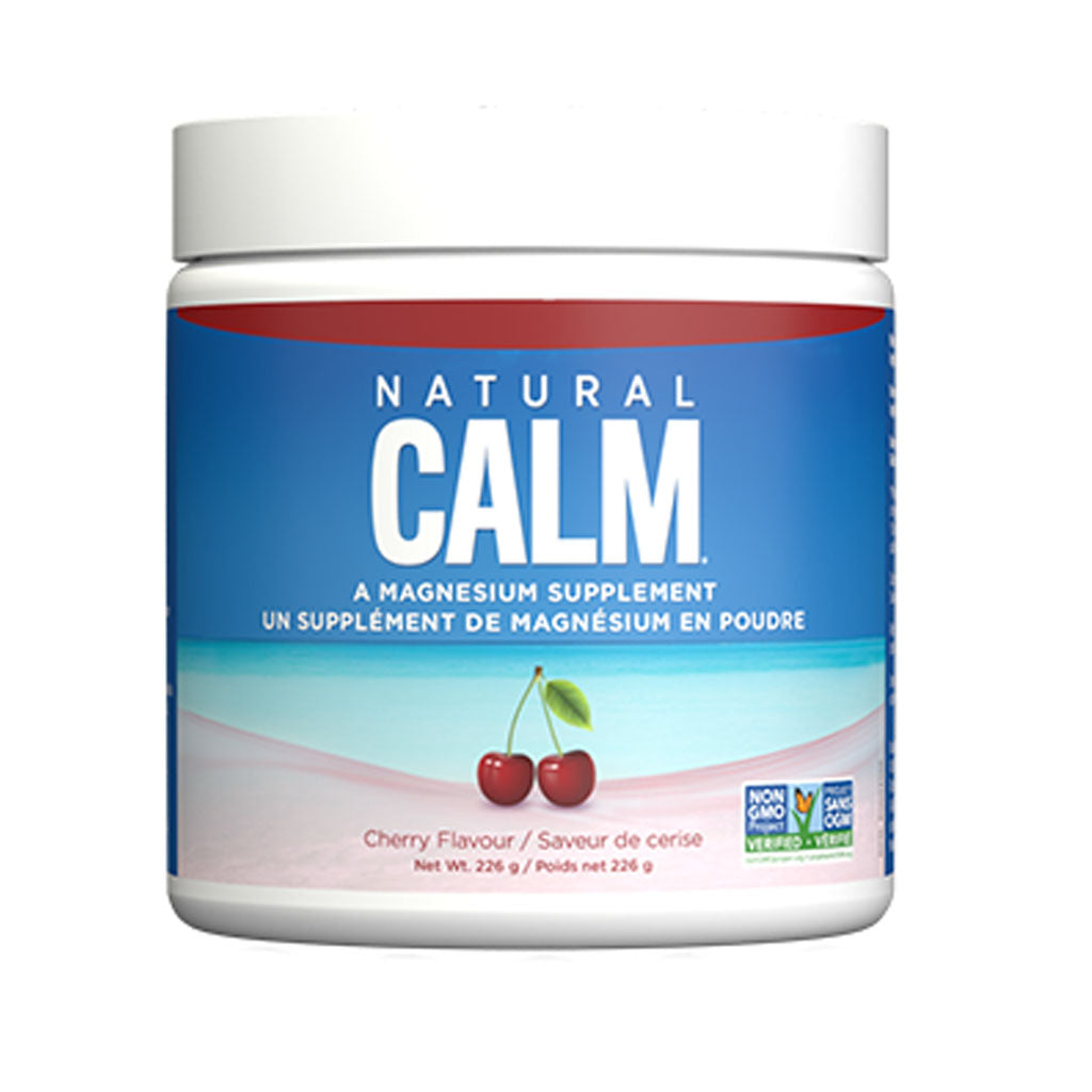 Natural Calm magnésium en poudre Cerise 226 g - La Boite à Grains