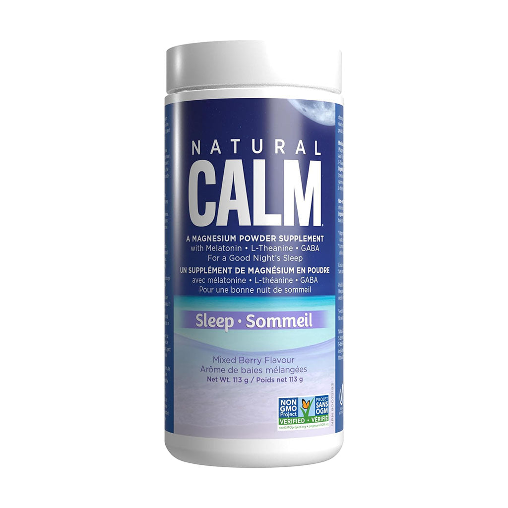 Natural Calm Magnésium en poudre Sommeil baies mélangées - La Boite à Grains