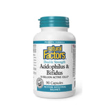 natural factors acidophilus bifidus double puissance - La Boite à Grains