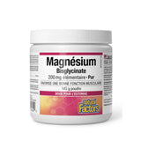 natural factors magnesium bisglycinate pur poudre 145 g la boite a grains