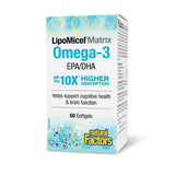omega-3 lipomicel matrix Natural Factors - La Boite à Grains