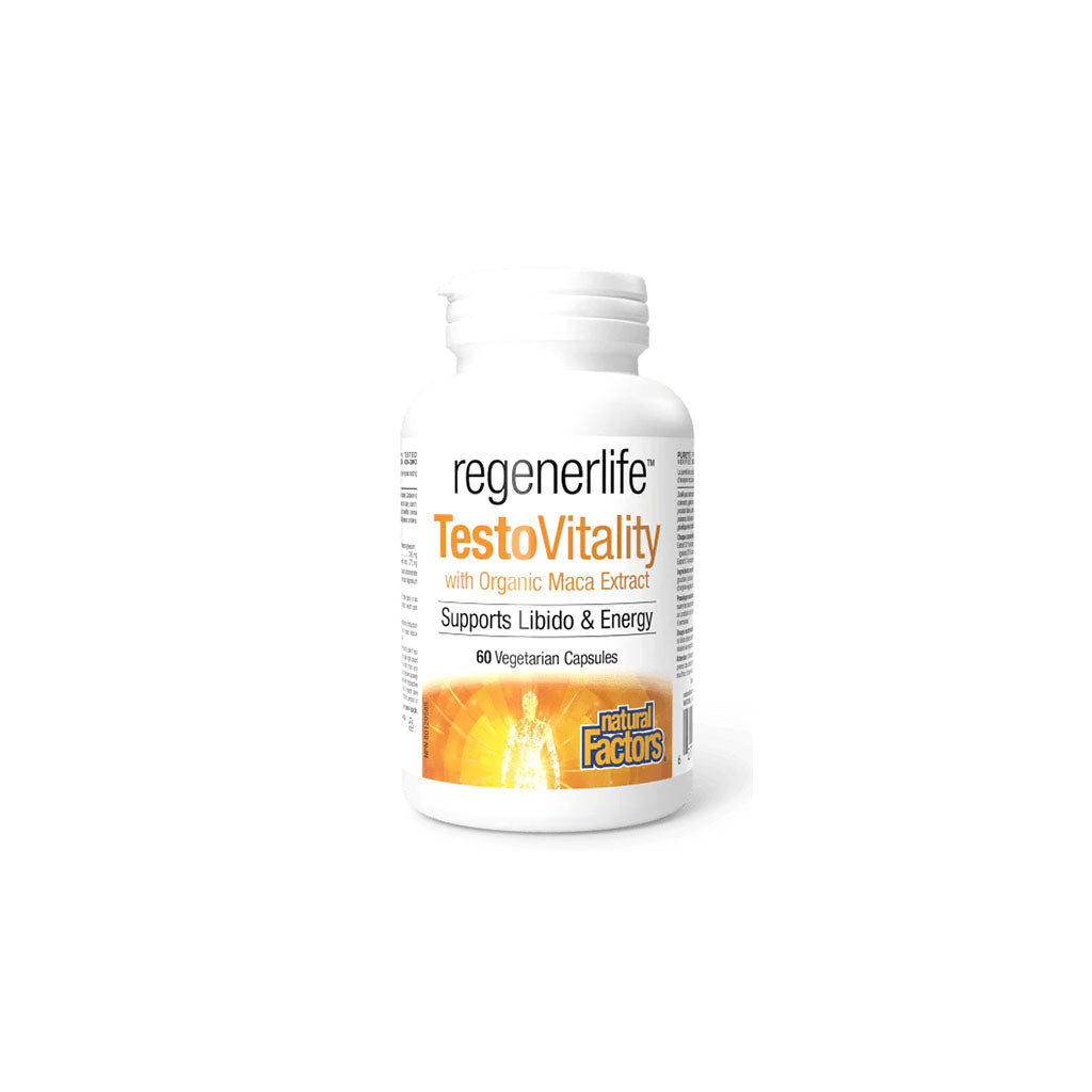 regenerlife testovitality Natural Factors - La Boite à Grains