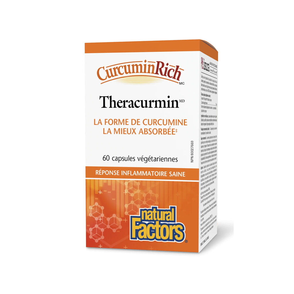 natural factors theracurmin 60 caspules vegetariennes la boite a grains