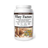 natural factors whey factors double chocolat 1 kg - La Boite à Grains