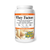 natural factors whey factors sans saveur 1 kg - La Boite à Grains