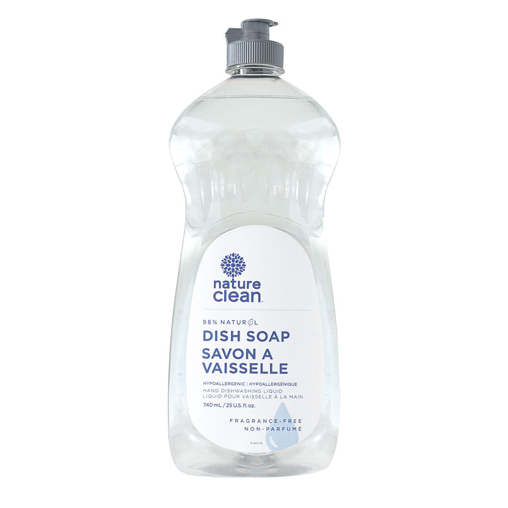 nature clean savon à vaisselle non parfumé 740 ml
