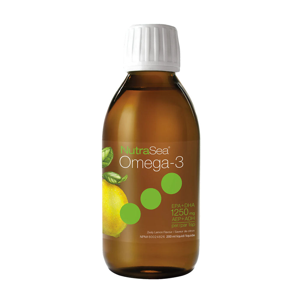 NutraSea Omega-3 saveur de citron Nature's Way