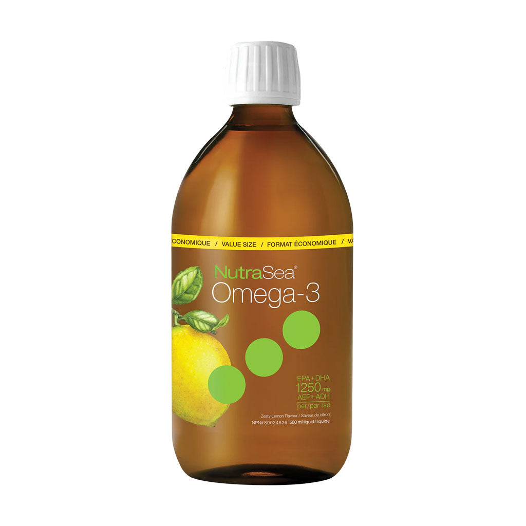 Nutrasea Omega-3 saveur de citron Nature's Way - La Boite à Grains