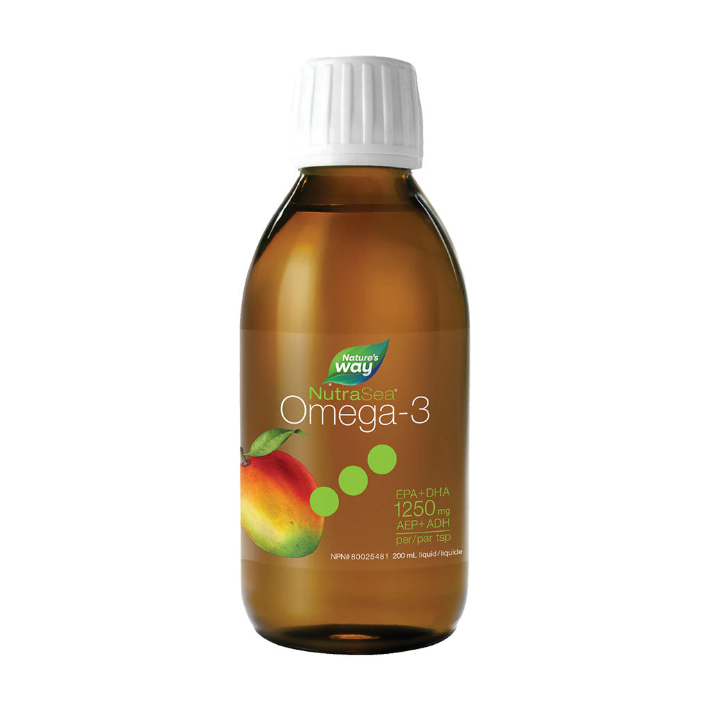 NutraSea Omega-3 saveur de mangue Nature's Way