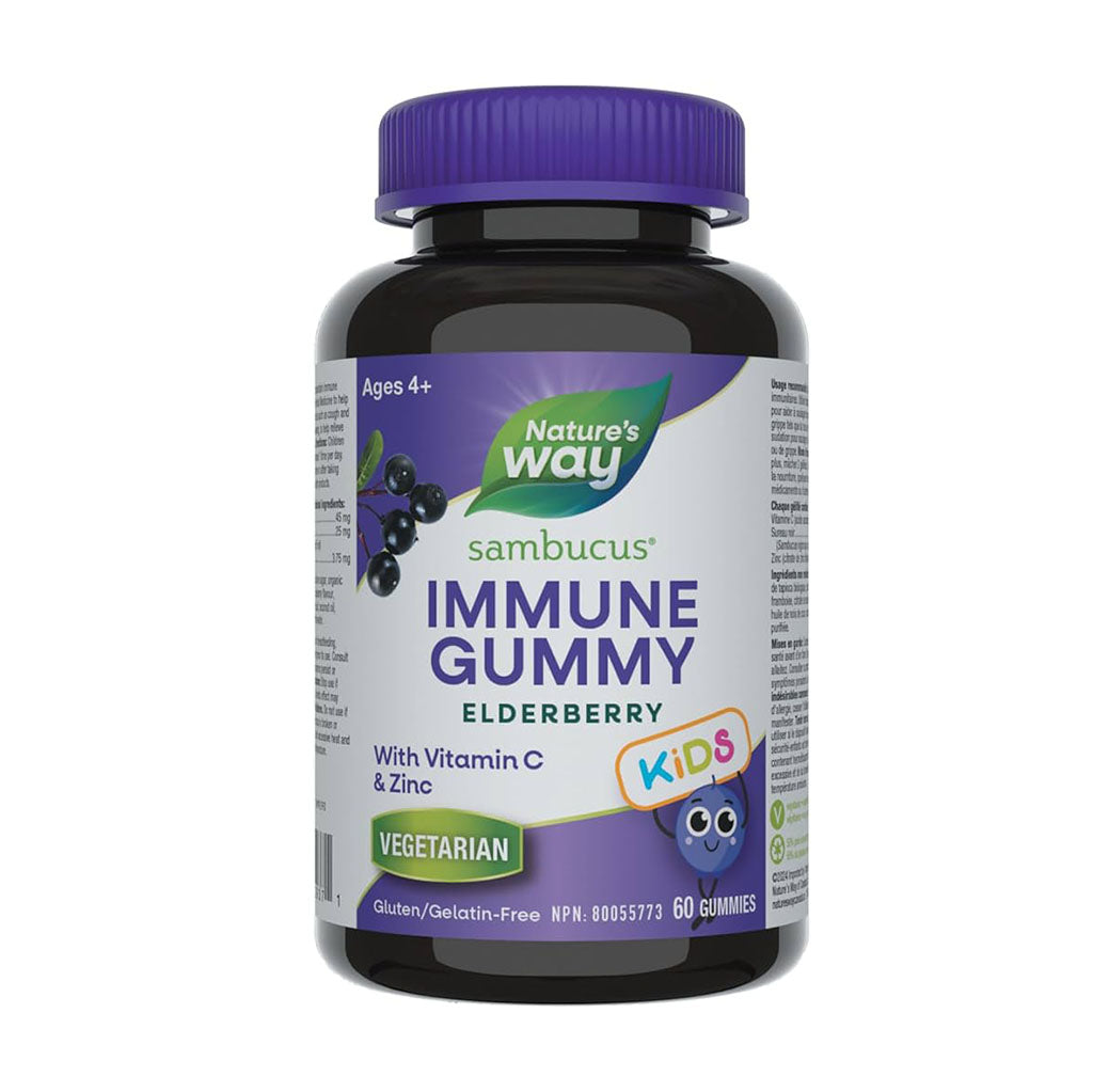 nature's way sambucus gummies immunité sureau enfants - La Boite à Grains