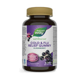 nature's way sambucus soulagement rhume grippe sureau 60 gélifiés - La Boite à Grains