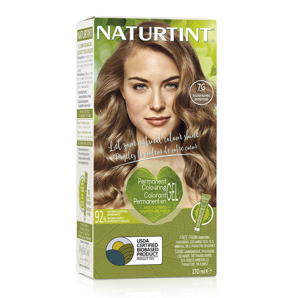 naturtint colorant permanent gel blond doré 170 ml