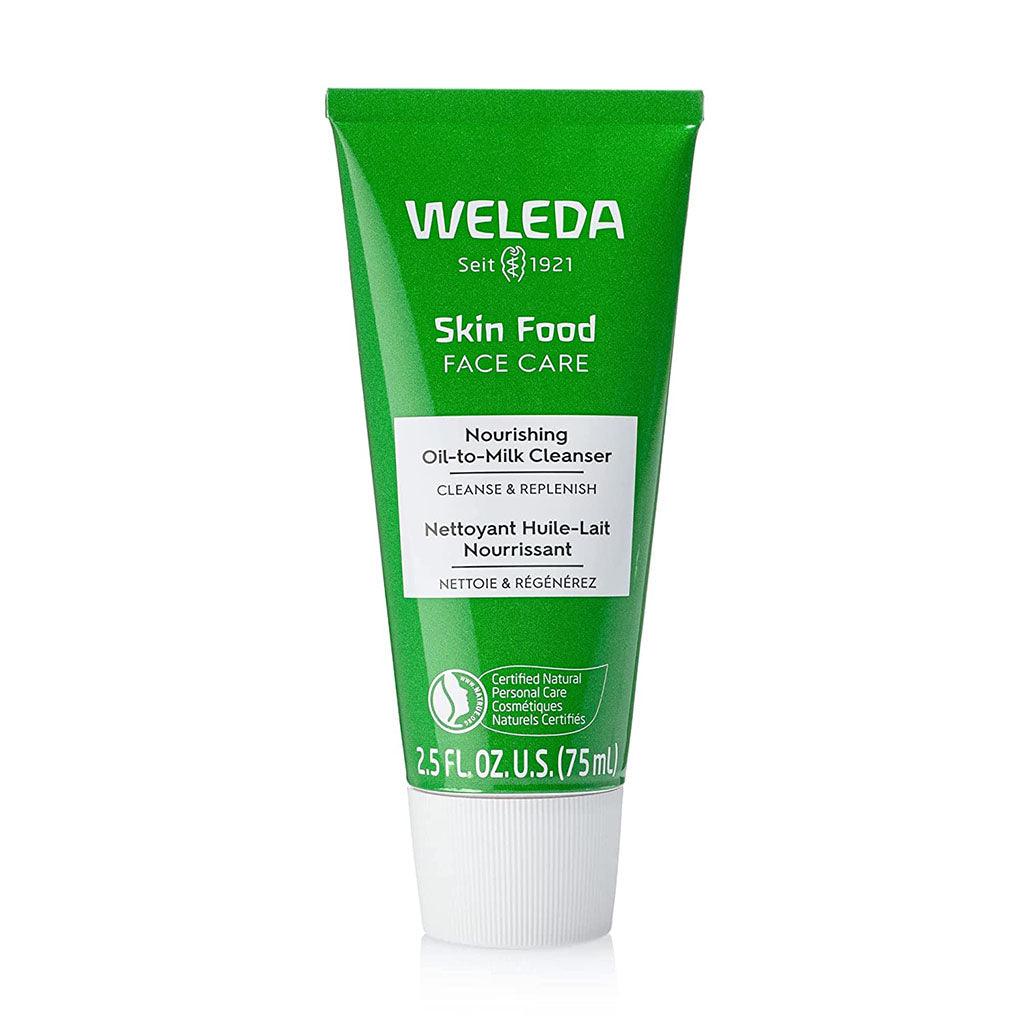 Nettoyant Visage Huile Lait Nourrissant Skin Food Weleda - La Boite à Grains