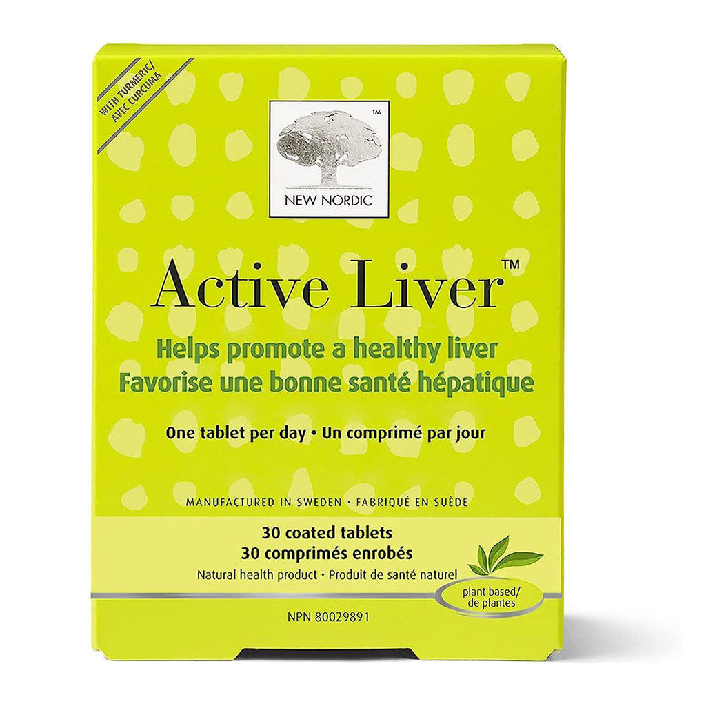 new nordic active liver 30 comprimés enrobés