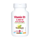 Vitamin D3 2500 IU extra strength New Roots - La Boite à Grains
