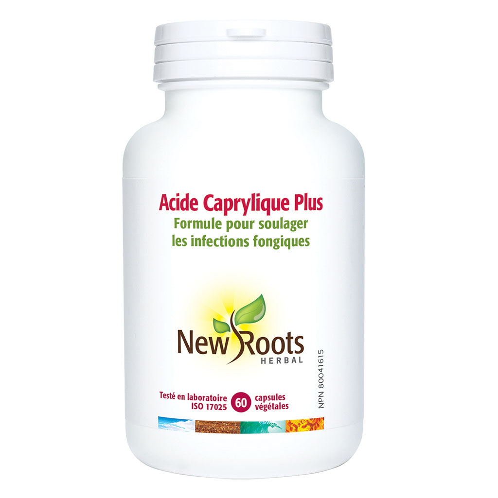 acide caprylique plus New Roots - La Boite à Grains