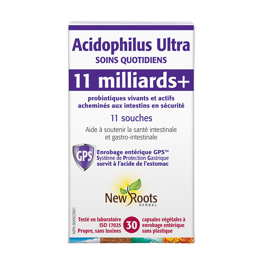 acidophilus ultra 11 milliards+ New Roots Herbal - La Boite à Grains