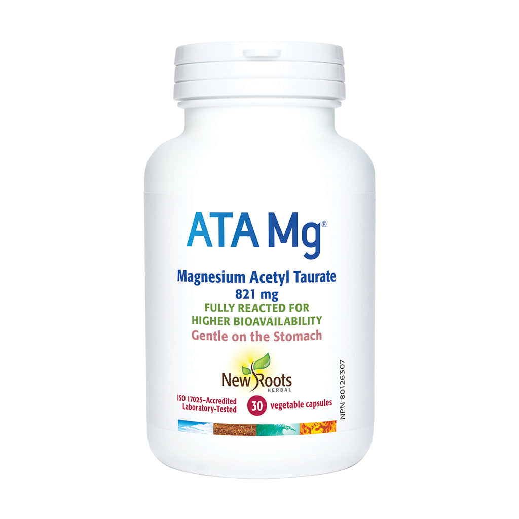 Ata Mg Magnesium Acetyl Taurate New Roots - La Boite à Grains
