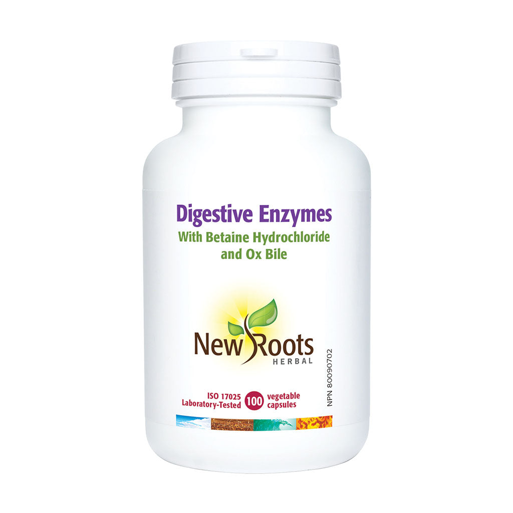Digestive enzymes New Roots Herbal - La Boite à Grains