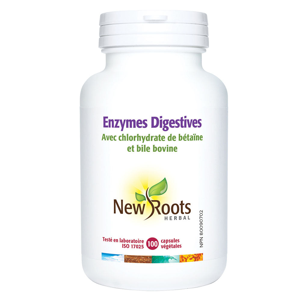 enzymes digestives New Roots - La Boite à Grains