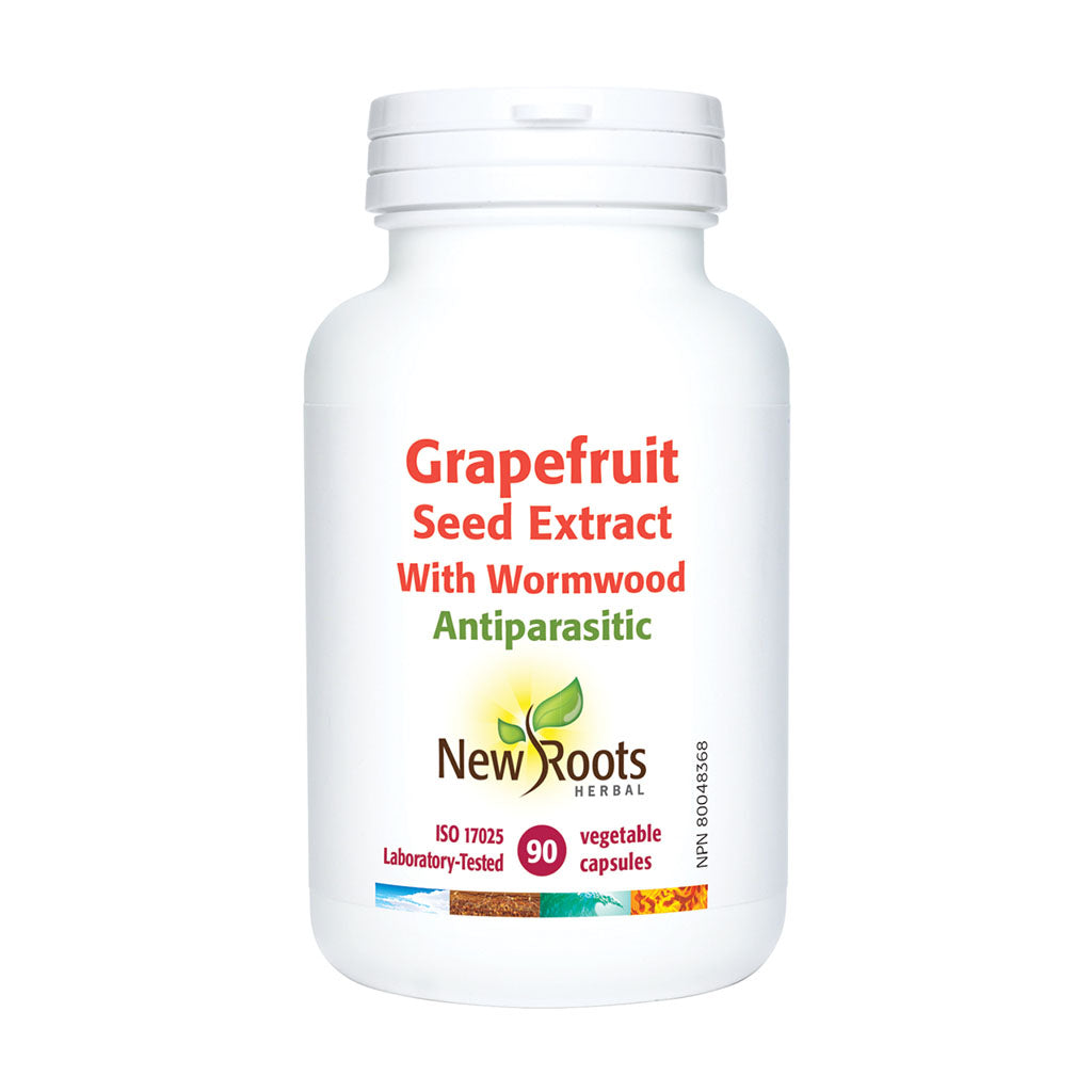 Grapefruit seed extract with wormwood New Roots Herbal - La Boite à Grains