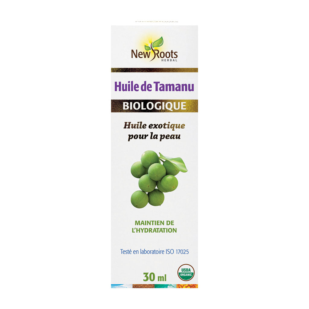 new roots herbal huile de tamanu biologique 30 ml