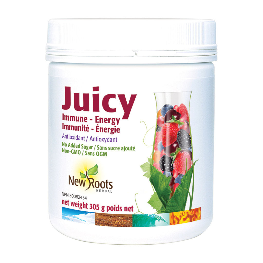 new roots herbal juicy immunité énergie 305 g