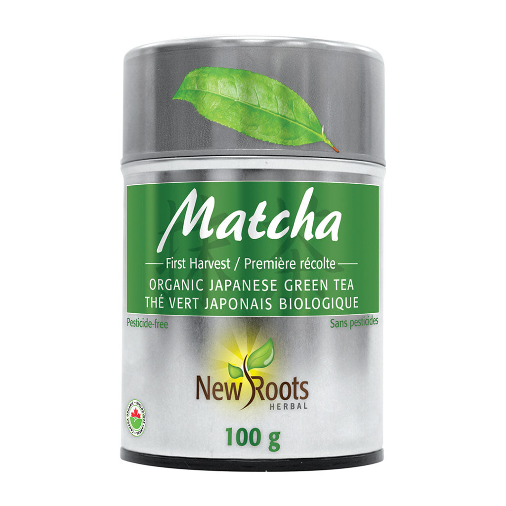 new roots herbal matcha thé vert biologique 100 g