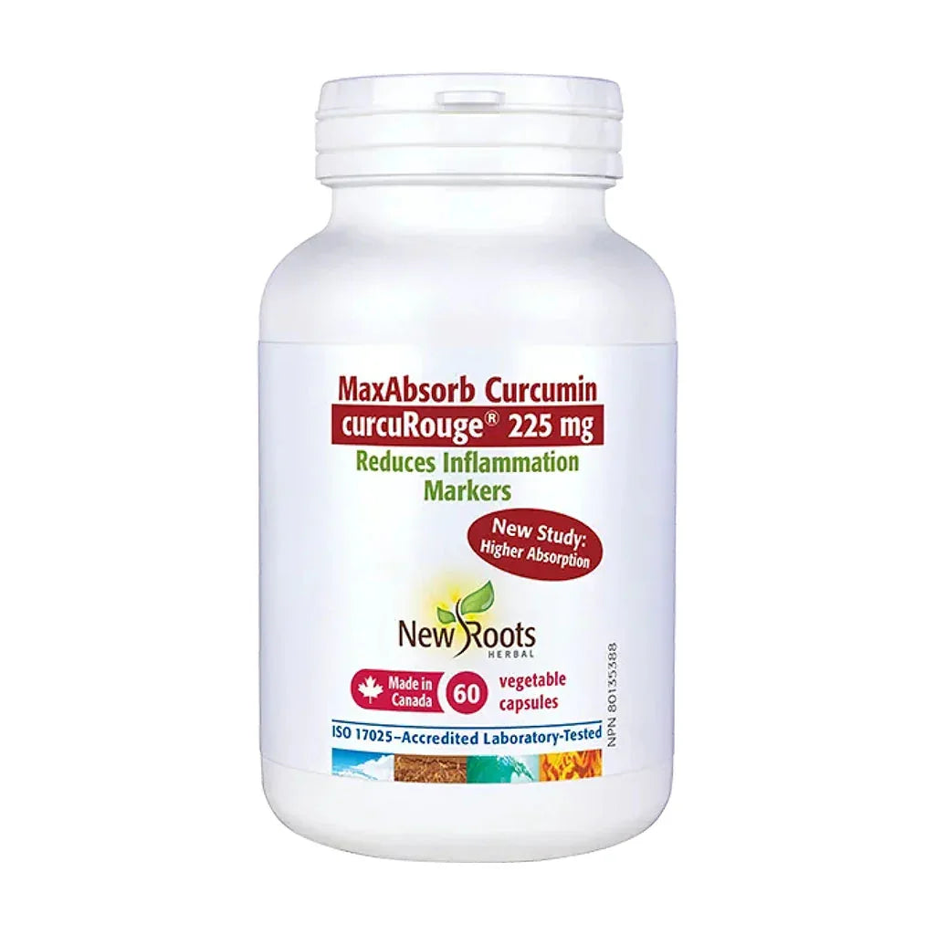 MaxAbsorb Turmeric New Roots Herbal - La Boite à Grains