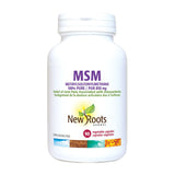 new roots herbal msm méthylsulfonylméthane 90 capsules végétales