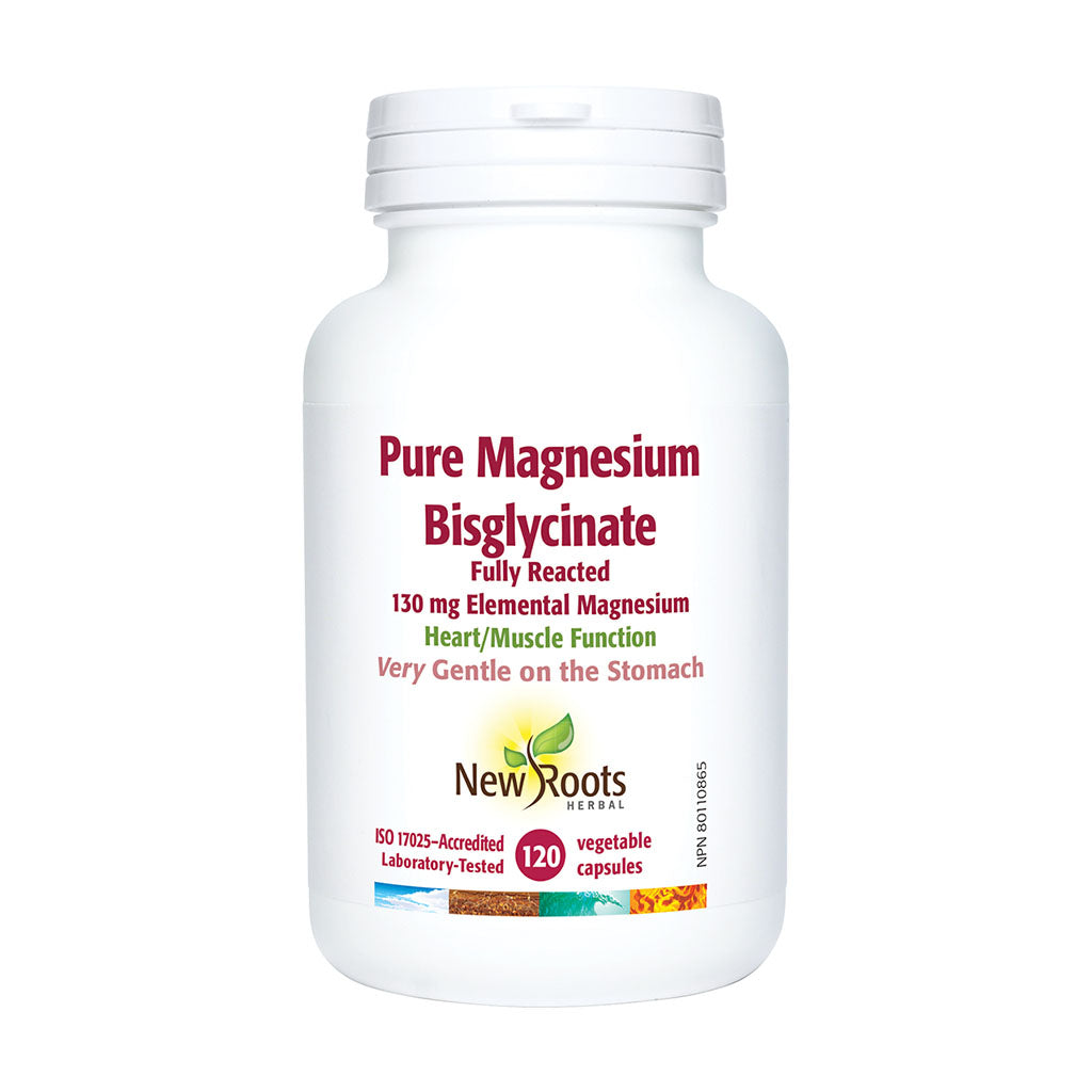 Pure magnesium bisglycinate New Roots - La Boite à Grains