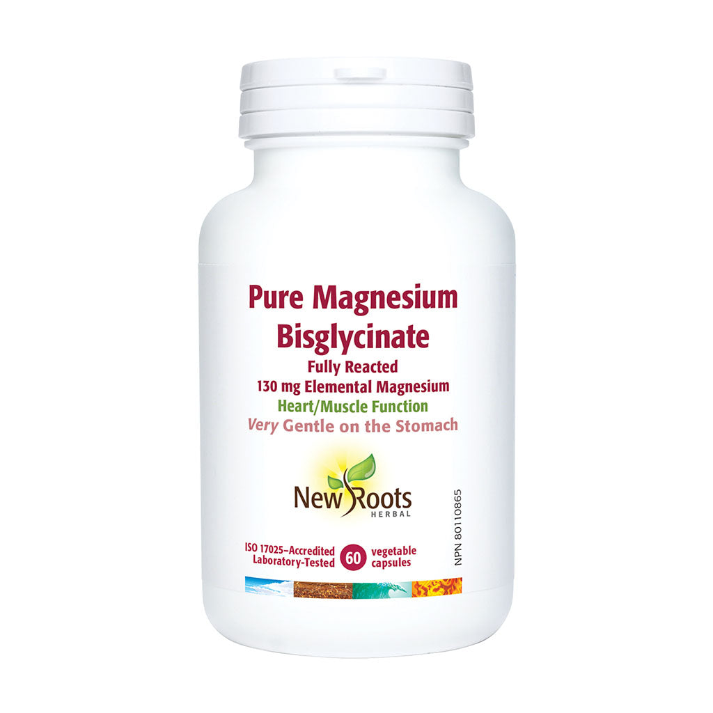 Pure magnesium bisglycinate New Roots - La Boite à Grains