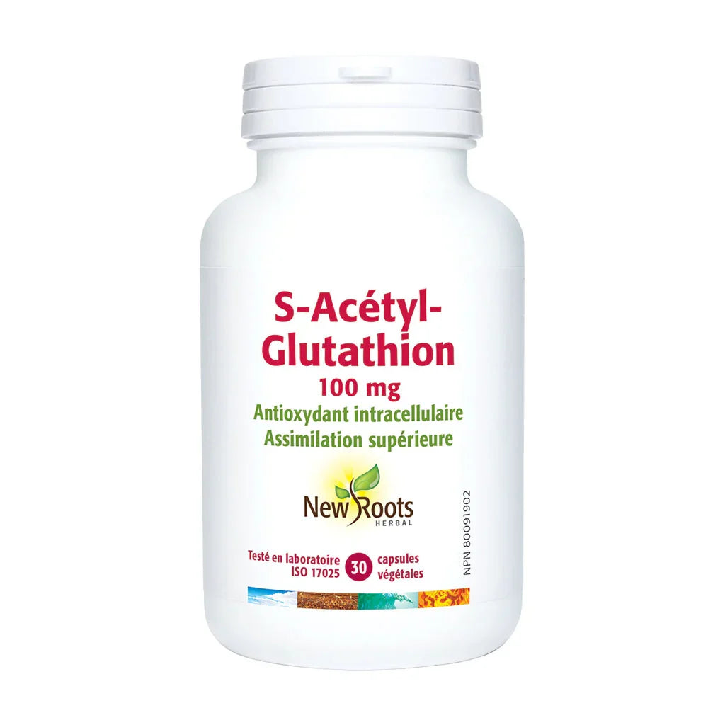 s-acétyl-glutathion New Roots Herbal - La Boite à Grains
