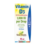 Vitamin D3 1000 IU New Roots - La Boite à Grains
